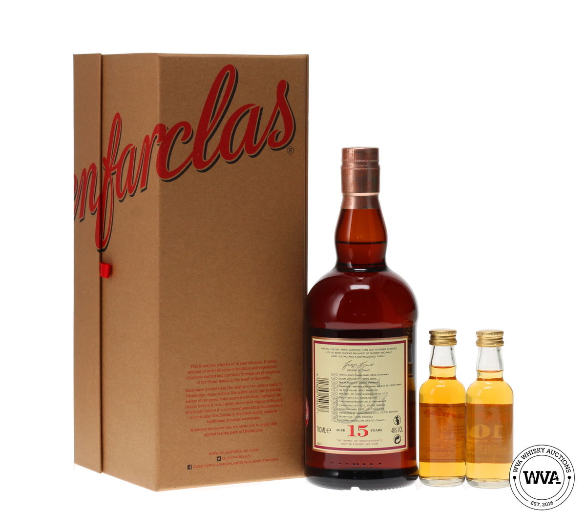 GLENFARCLAS 15 YEAR OLD TASTING PACK