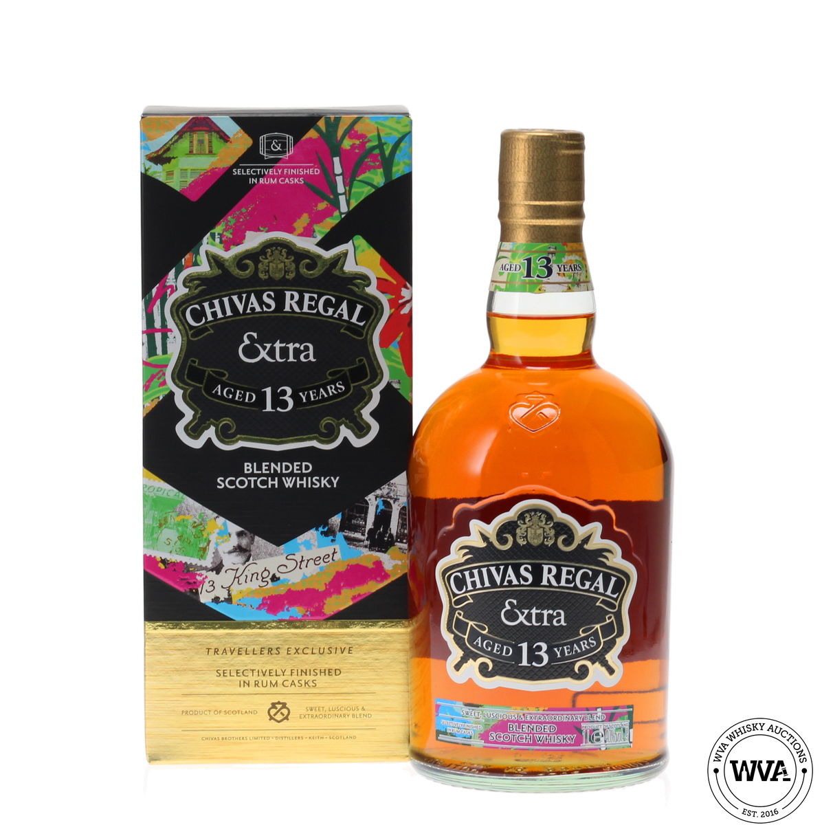 CHIVAS REGAL EXTRA 13 YEAR OLD - RUM CASK