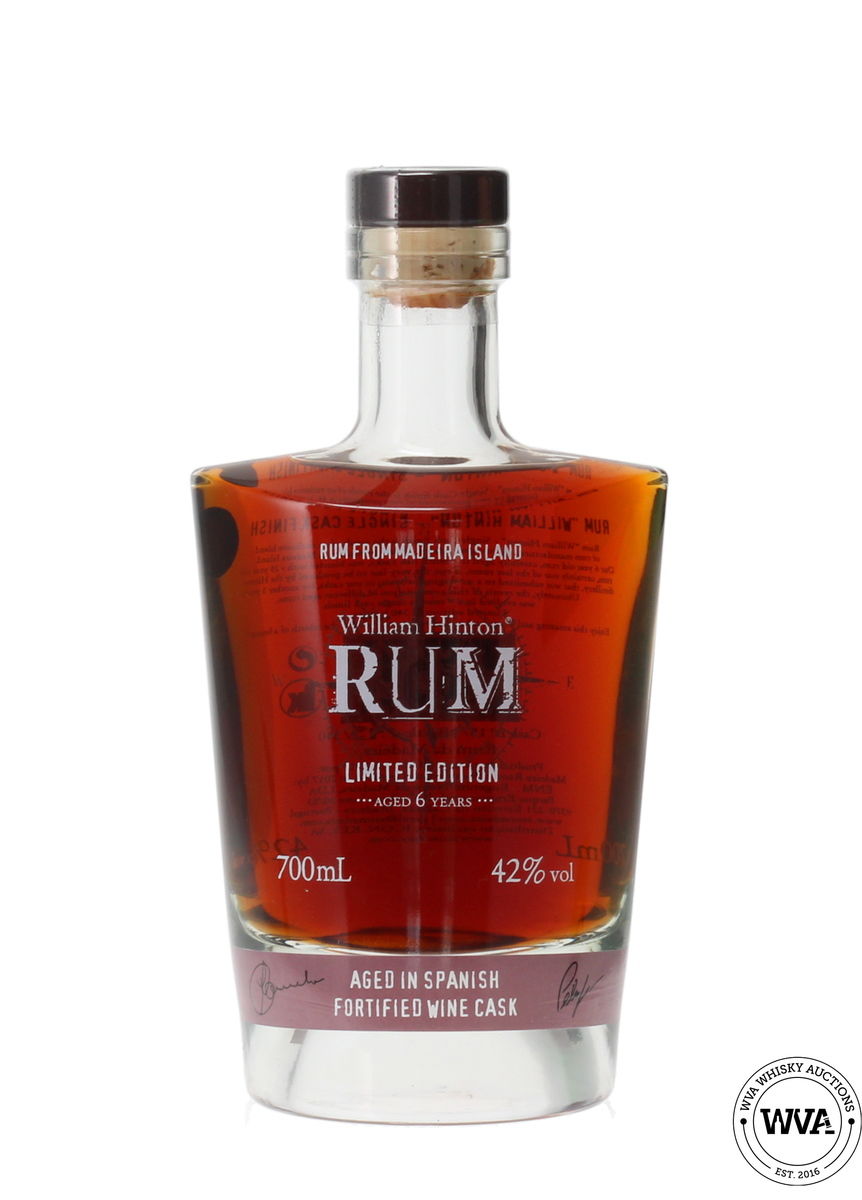 WILLIAM HINTON 6 YEAR OLD MADEIRA ISLAND RUM
