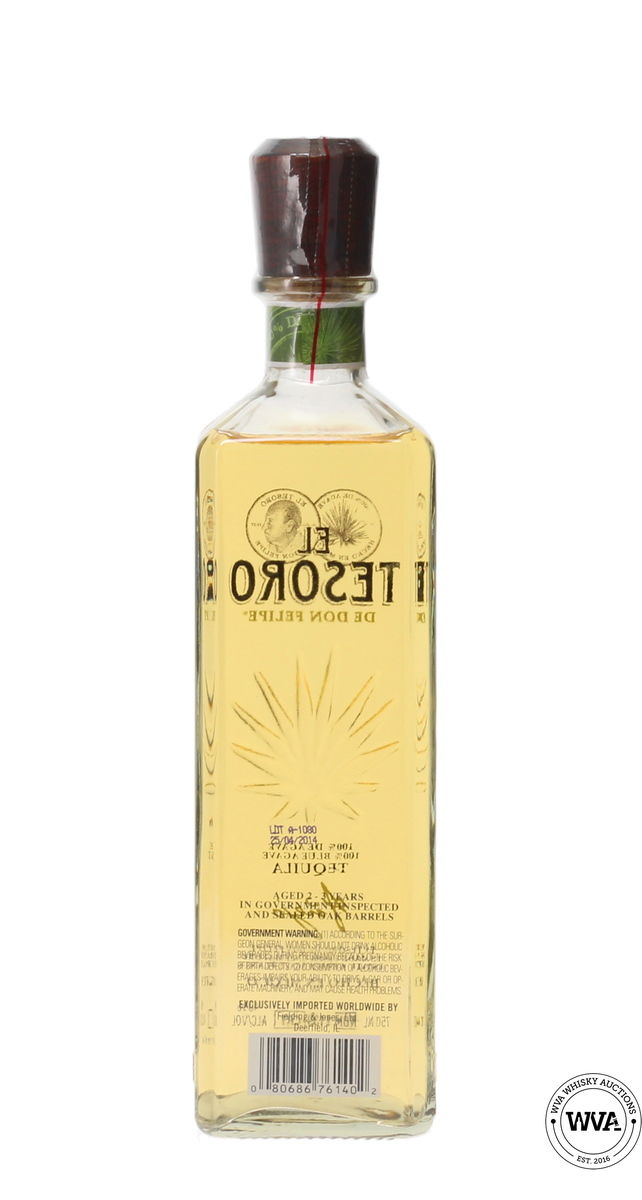EL TESORO DE DON FELIPE TEQUILA