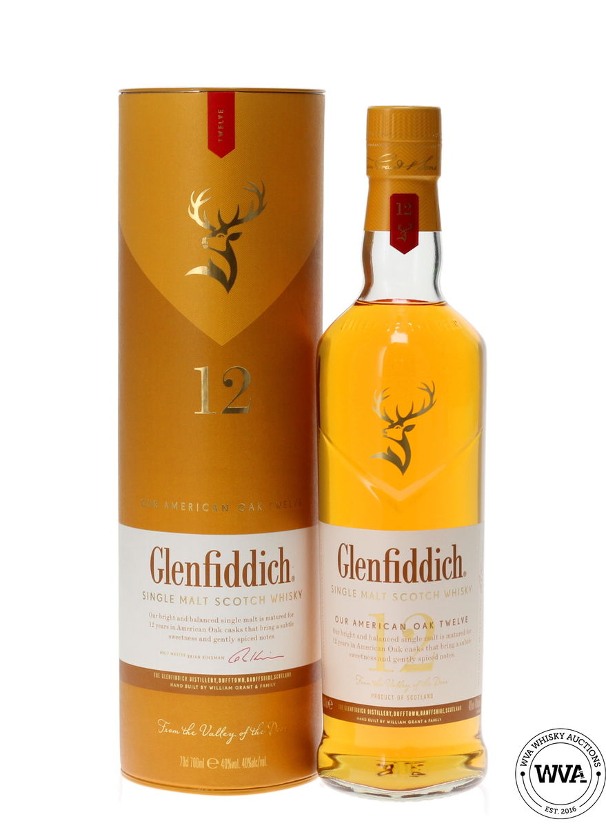 GLENFIDDICH 12 YEAR OLD KOSHER AMERICAN OAK - IMPORT
