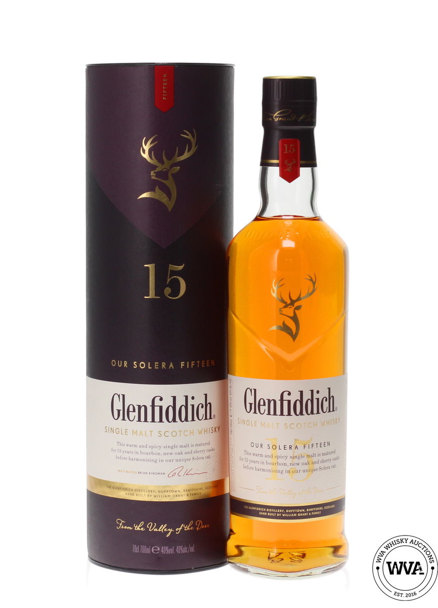 GLENFIDDICH 15 YEAR OLD OUR SOLERA RESERVE