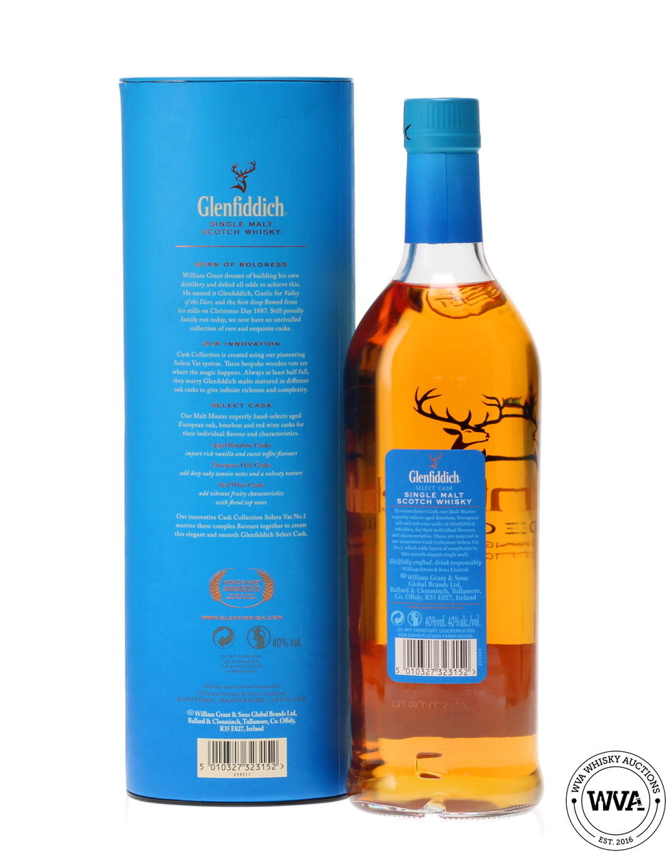GLENFIDDICH SELECT CASK SOLERA VAT 1