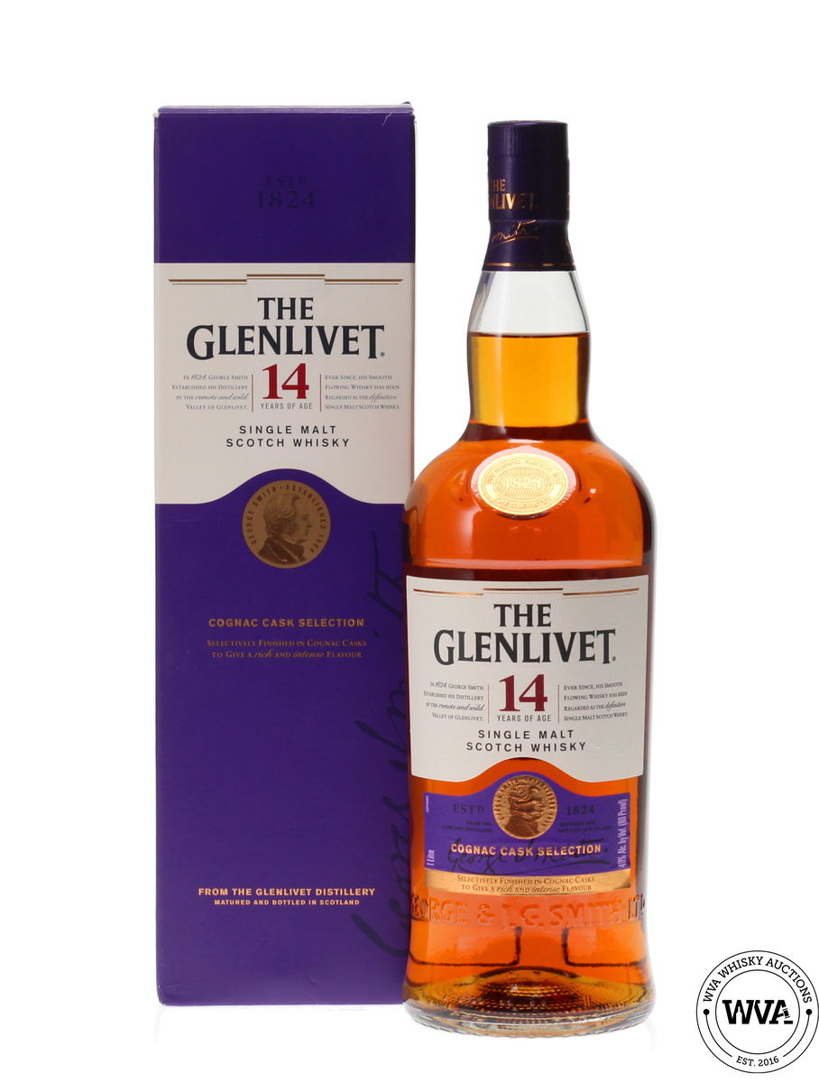 GLENLIVET 14 YEAR OLD - COGNAC CASK SELECTION (US EXCLUSIVE)