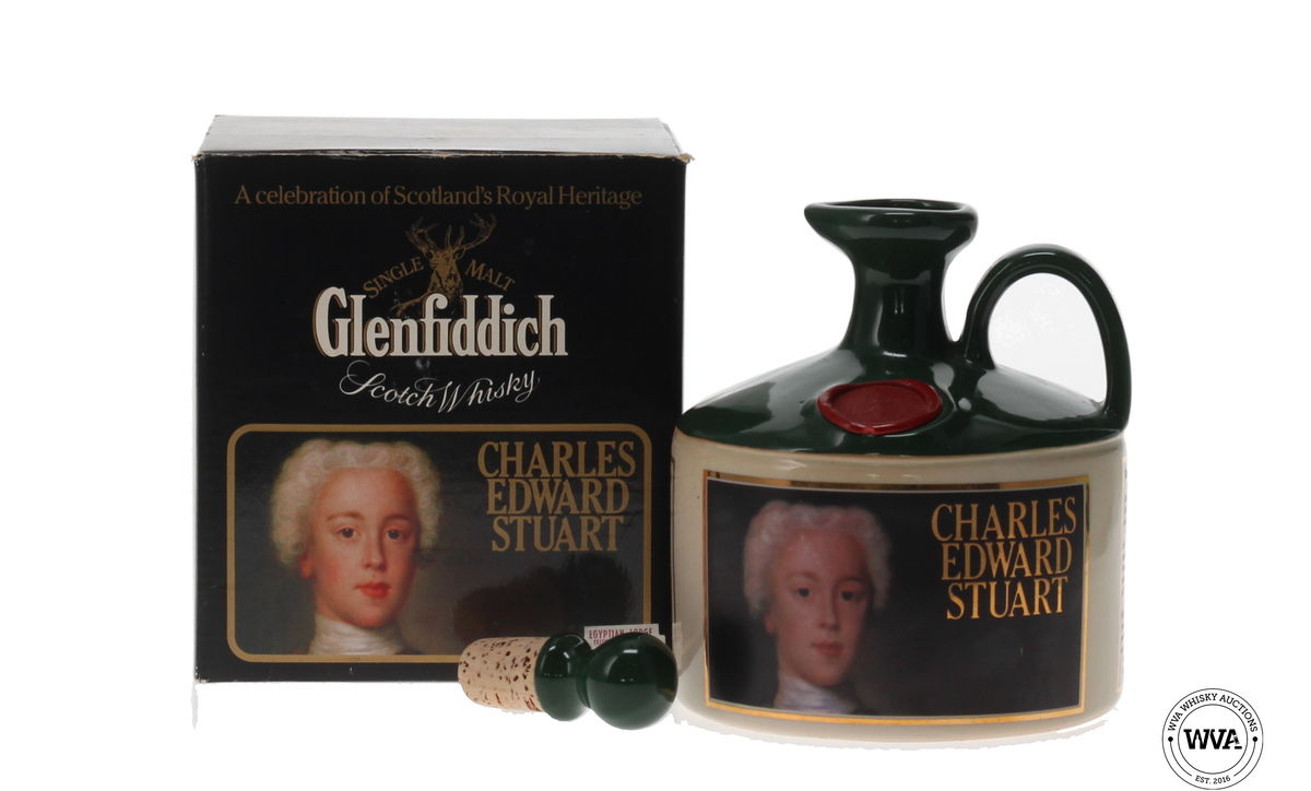 GLENFIDDICH ROYAL HERITAGE CHARLES EDWARD STUART DECANTER