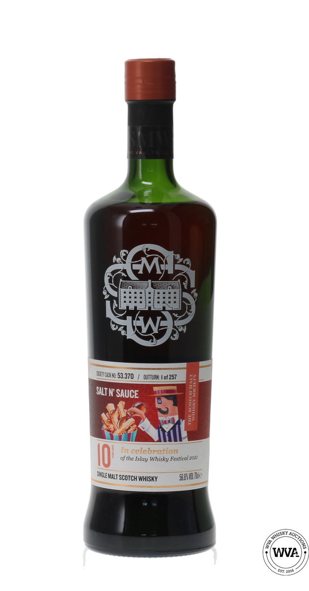 CAOL ILA 10 YEAR OLD SMWS 53.370 ISLAY WHISKY FESTIVAL 2921 - SALT N' SAUCE