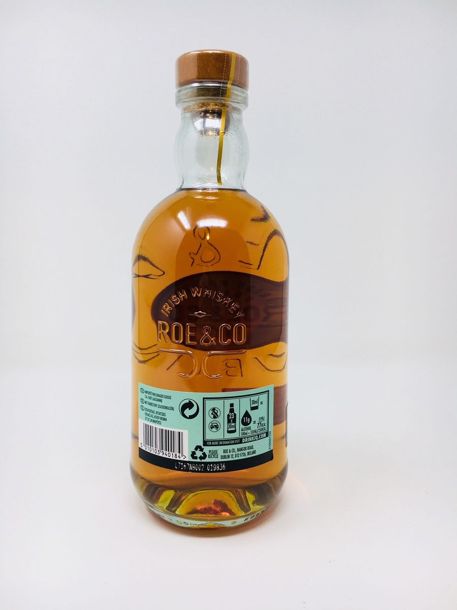 LOT 2282 - ROE & COE BLENDED IRISH WHISKEY (NO RESERVE)