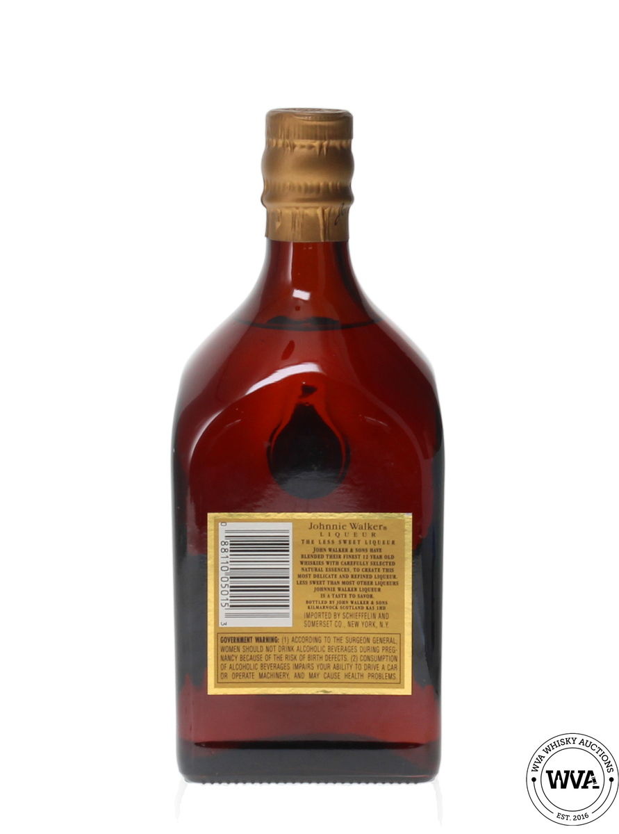 JOHNNIE WALKER WHISKY LIQUEUR