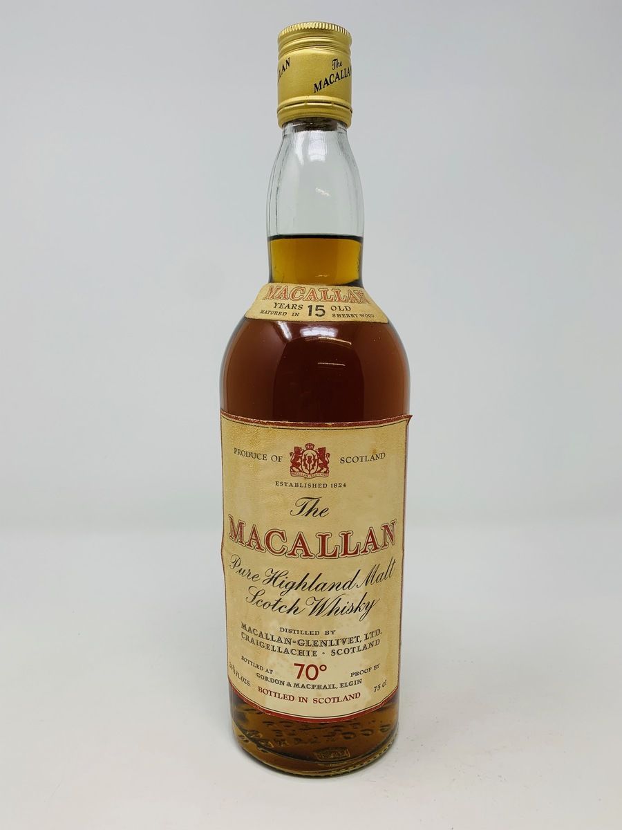MACALLAN 1970'S 15 YEAR OLD 70 PROOF