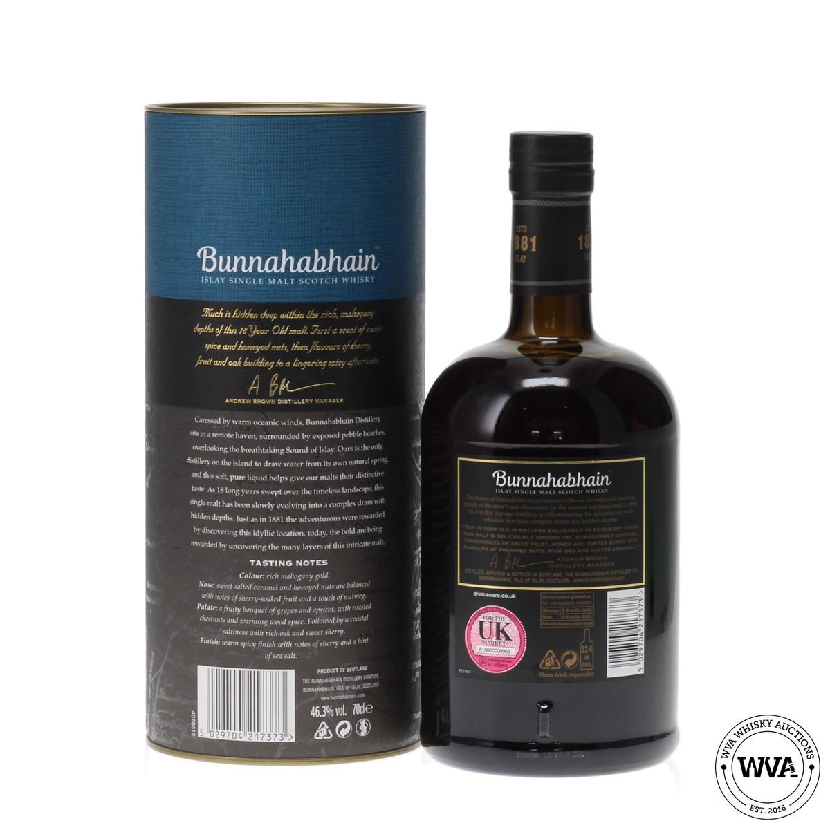 BUNNAHABHAIN 18 YEAR OLD SMALL BATCH