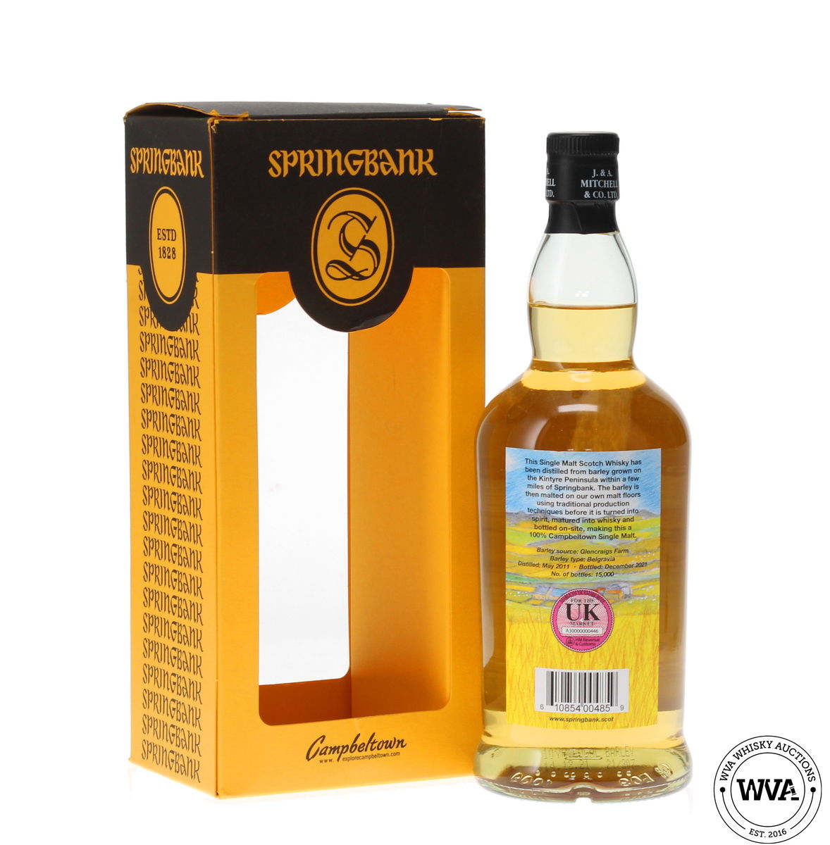 SPRINGBANK 10 YEAR OLD LOCAL BARLEY (2021 RELEASE)
