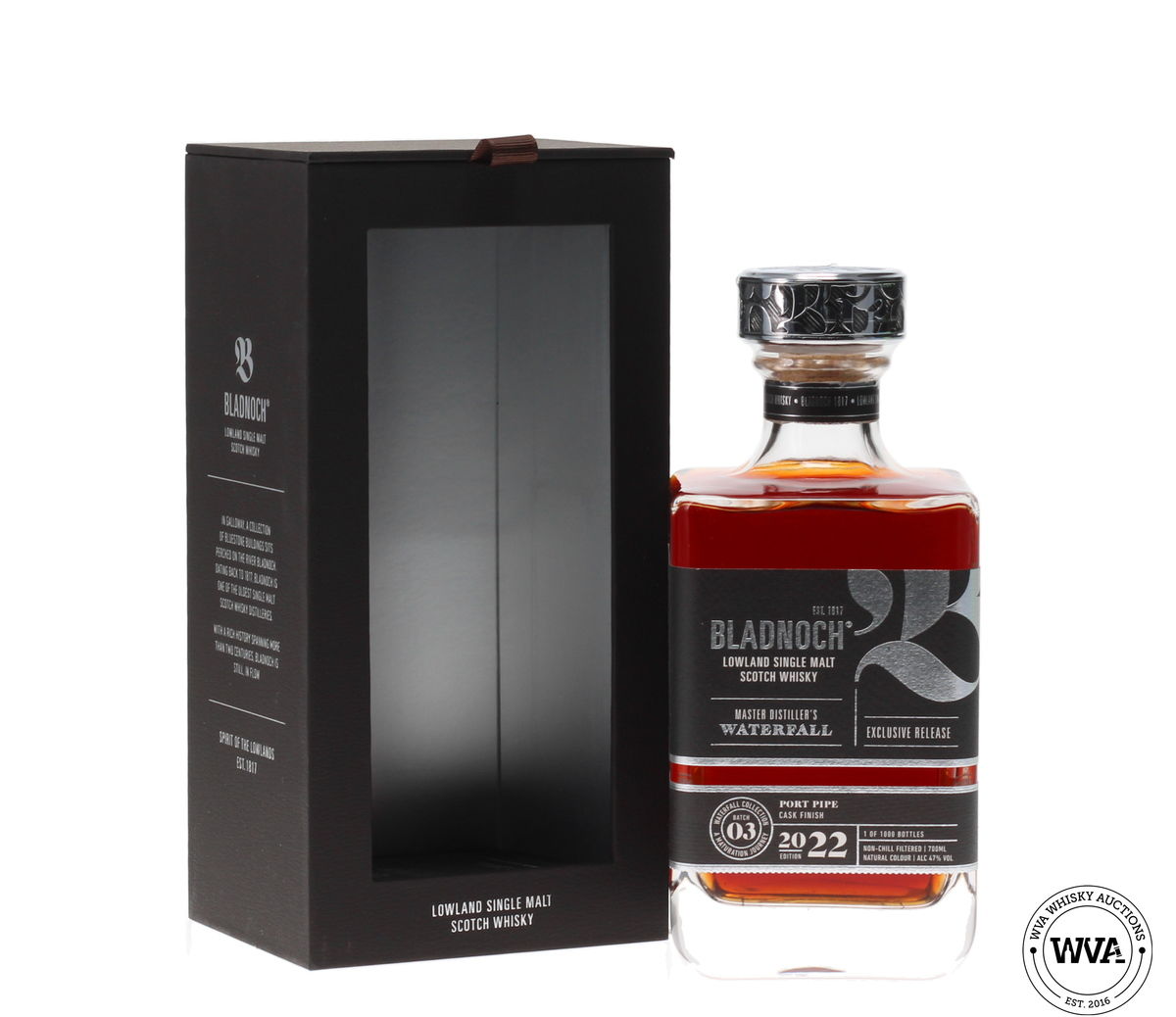 BLADNOCH MASTER DISTILLER'S WATERFALL COLLECTION BATCH #3 EDITION 2022