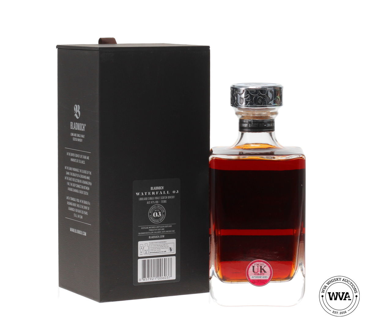 BLADNOCH MASTER DISTILLER'S WATERFALL COLLECTION BATCH #3 EDITION 2022