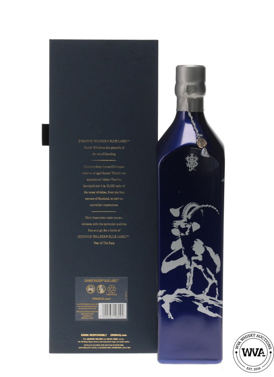 JOHNNIE WALKER BLUE LABEL - YEAR OF THE RAM