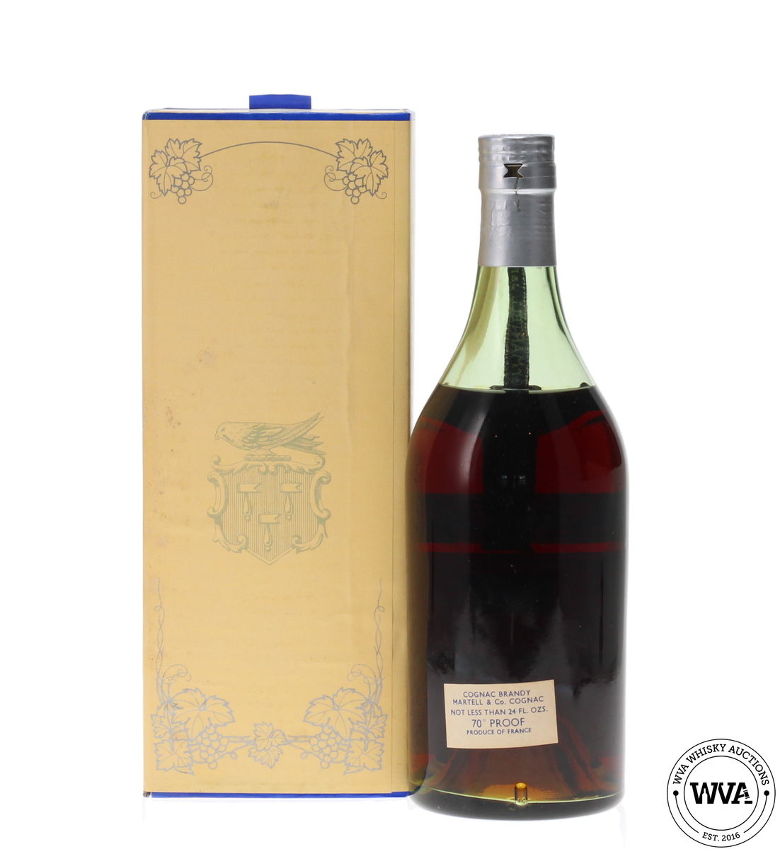 MARTELL CORDON ARGENT 1970'S