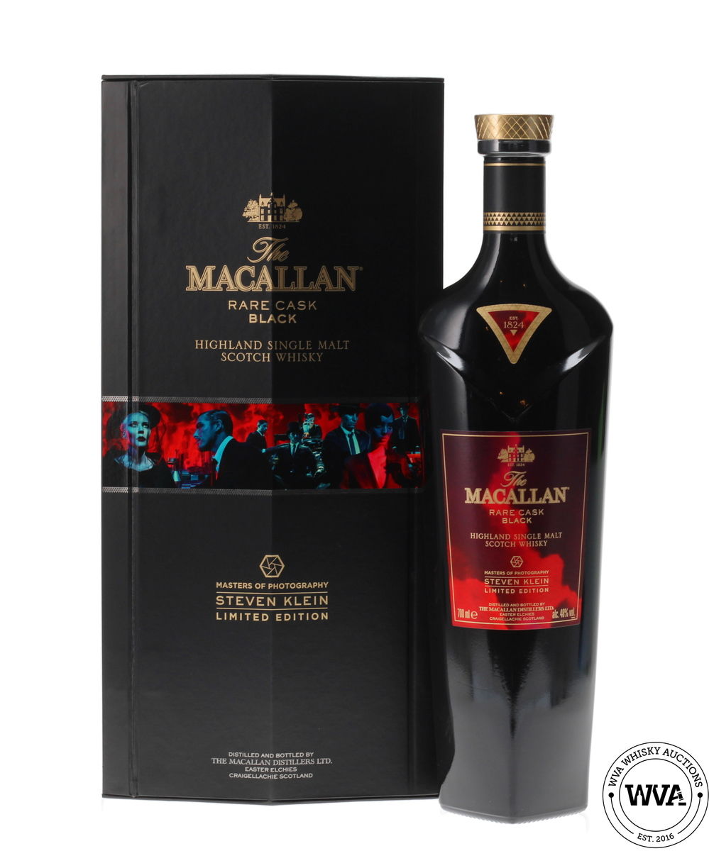 MACALLAN RARE CASK BLACK STEVEN KLEIN MASTERS OF PHOTOGRAPHY