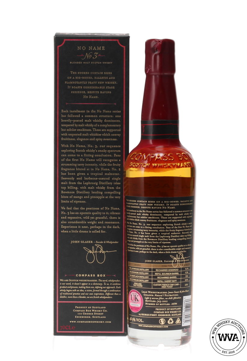 COMPASS BOX - NO NAME (NO.3)