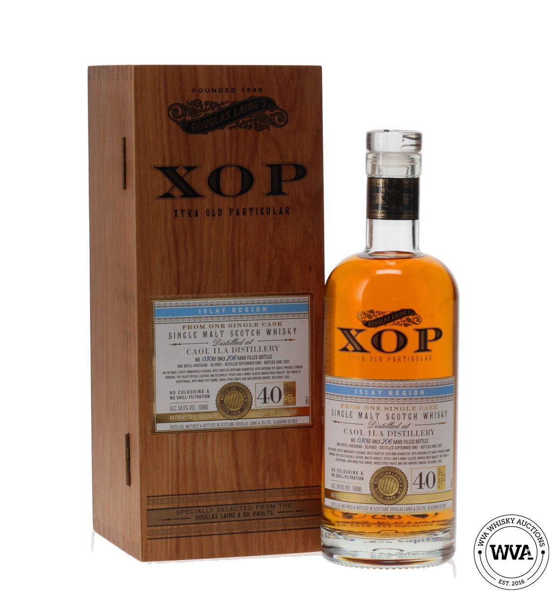 CAOL ILA 40 YEAR OLD 1980 - XOP - DOUGLAS LAING'S