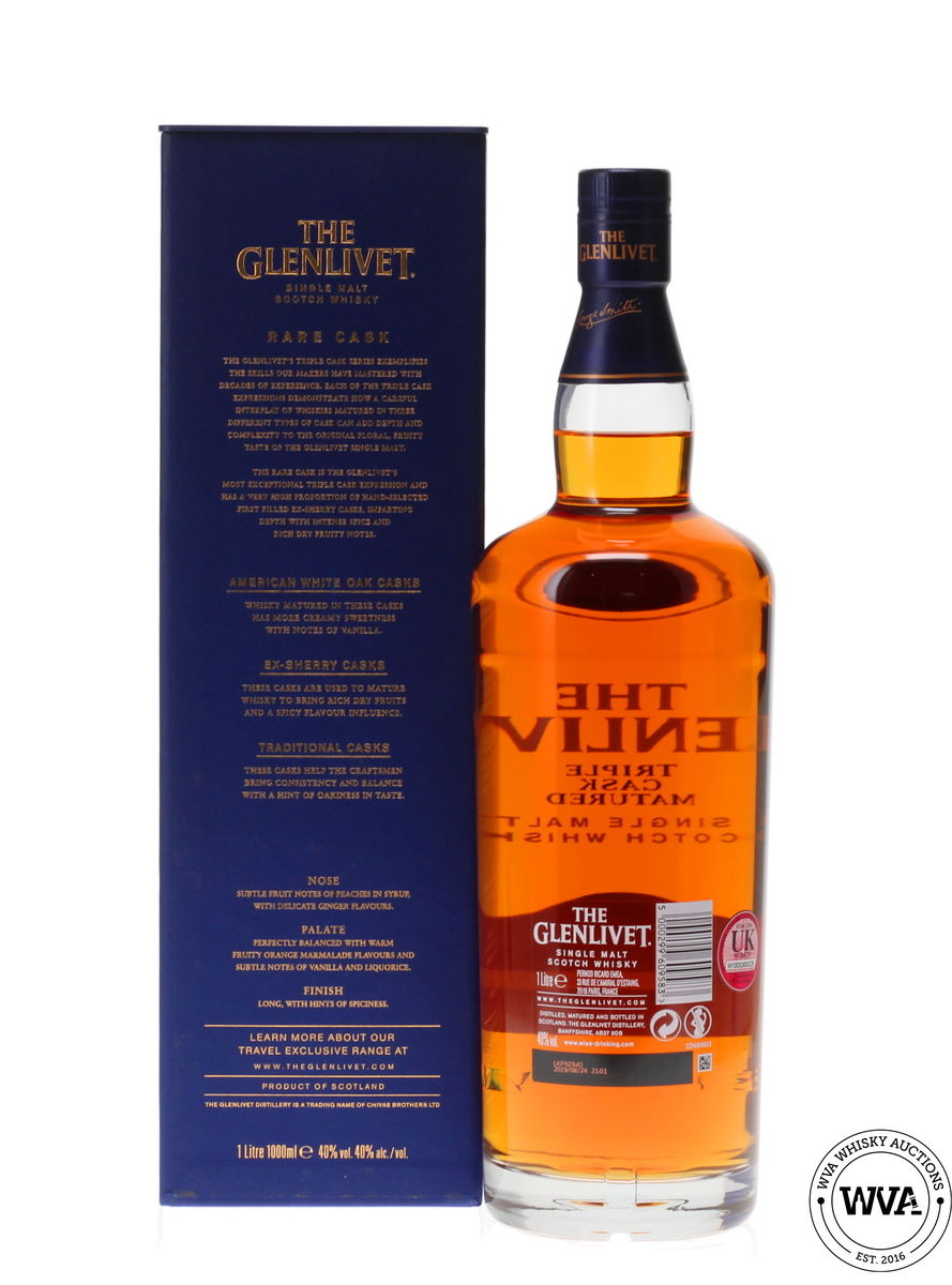 GLENLIVET TRIPLE CASK MATURED RARE CASK