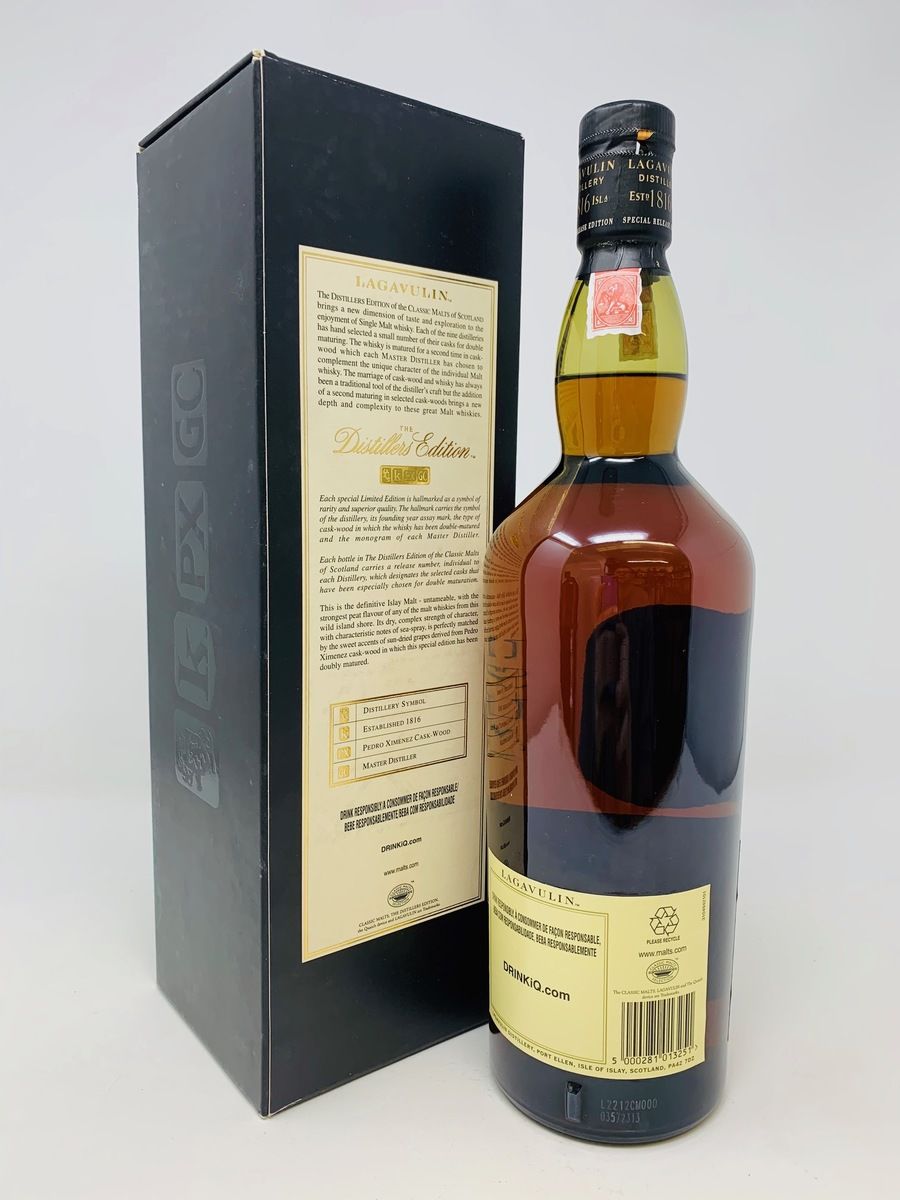 LAGAVULIN THE DISTILLERS EDITION 1996 1 LITRE 