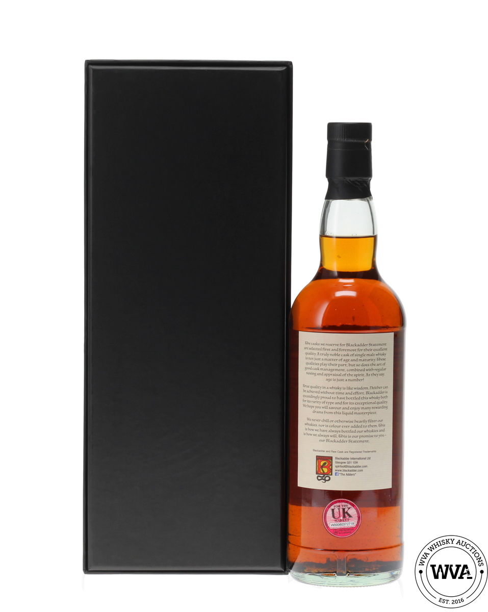 SPRINGBANK 27 YEAR OLD 1995 SHERRY CASK #472 NO.60 - BLACKADDER RAW CASK STATEMENT