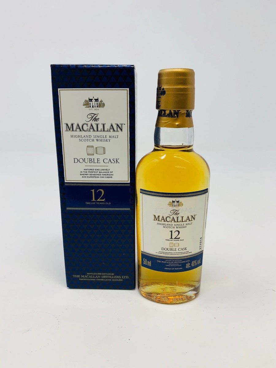 THE MACALLAN 12 YEAR OLD DOUBLE CASK MINIATURE 5CL
