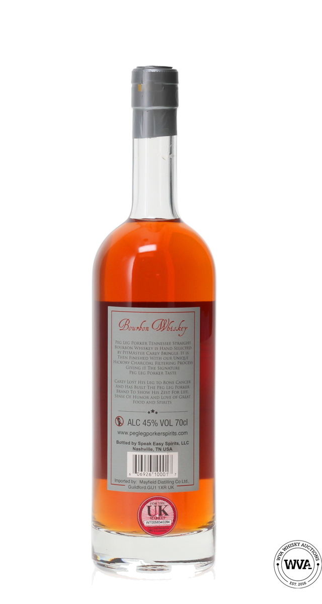 PIG LEG PORKER 8 YEAR OLD BOURBON WHISKEY