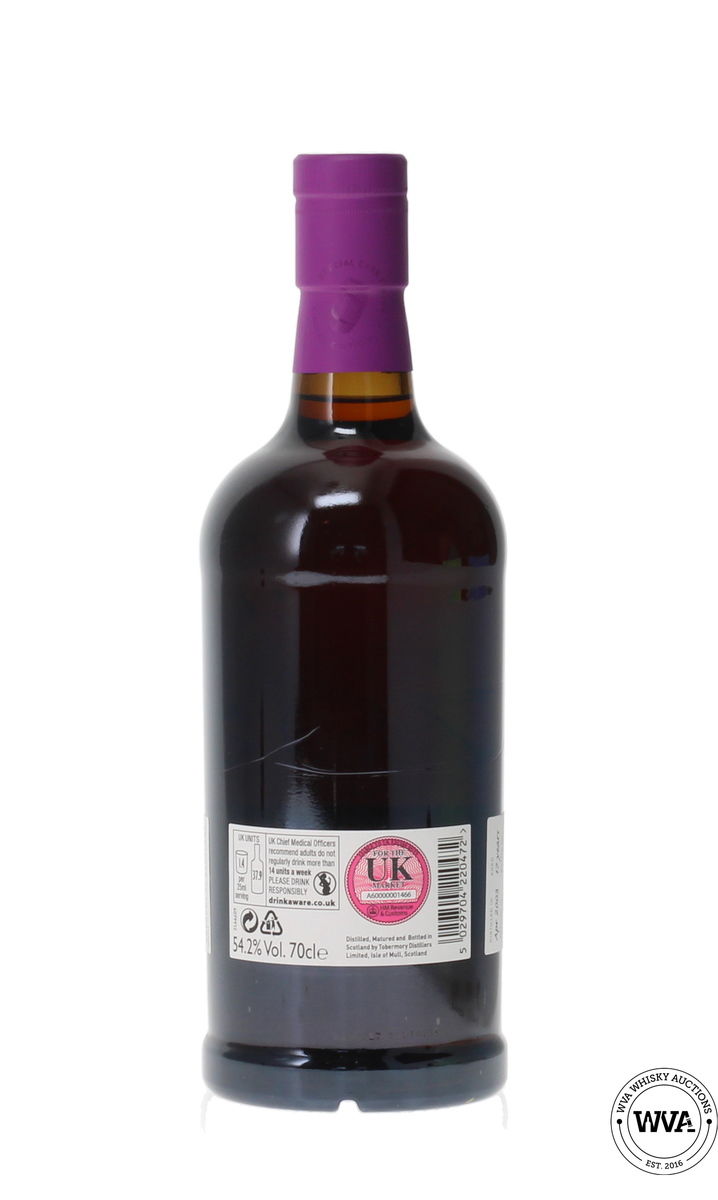 TOBERMORY 17 YEAR OLD 2003 - MADEIRA CASK FINISH