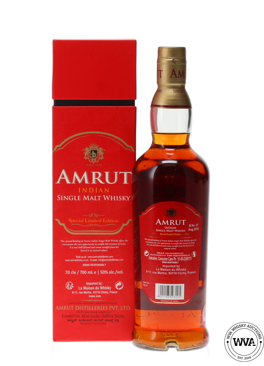 AMRUT INDIAN SINGLE MALT WHISKY SPECIAL LIMITED EDITION