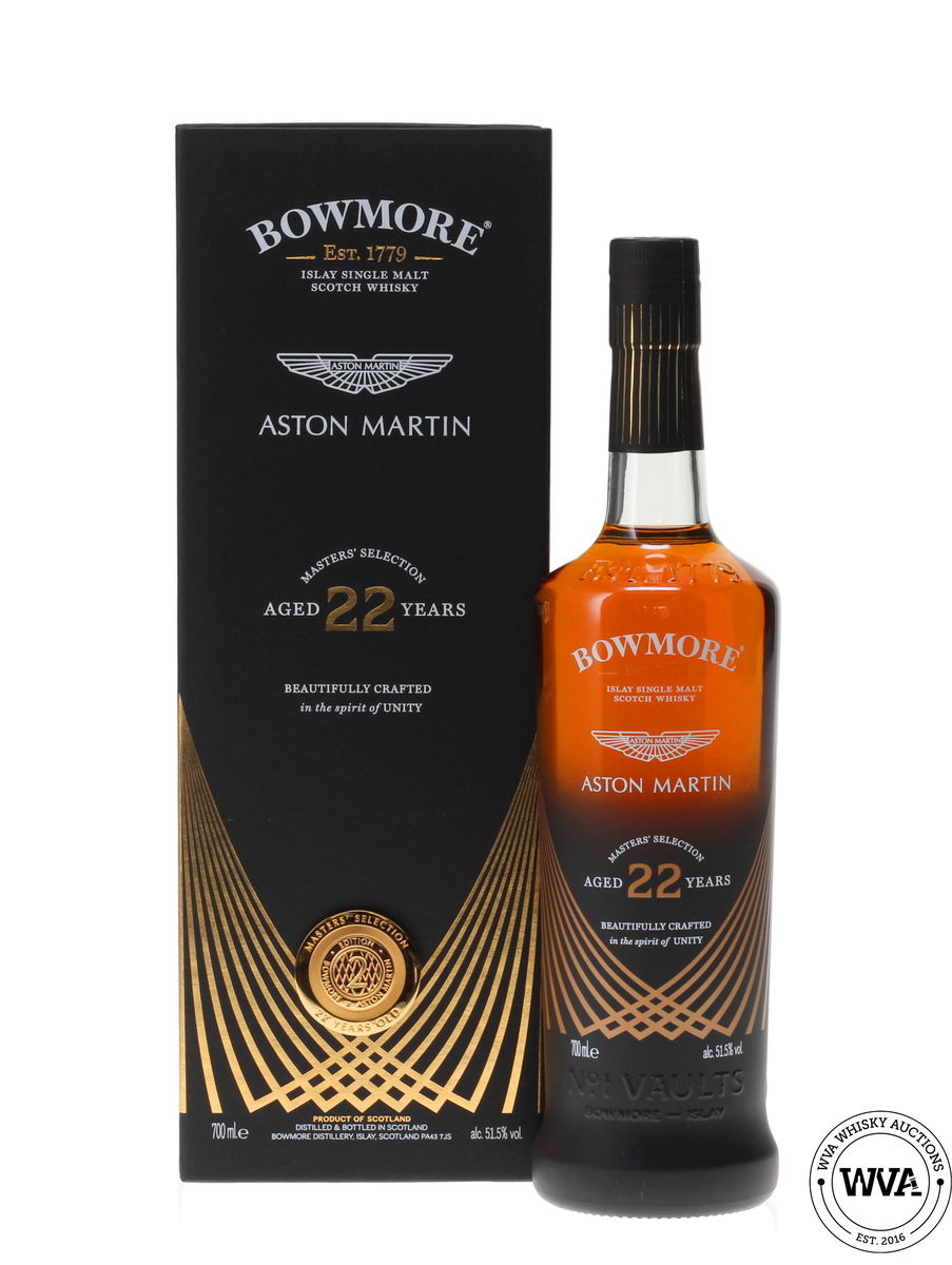 BOWMORE 22 YEAR OLD  - ASTON MARTIN MASTERS SELECTION -  EDITION NO.2