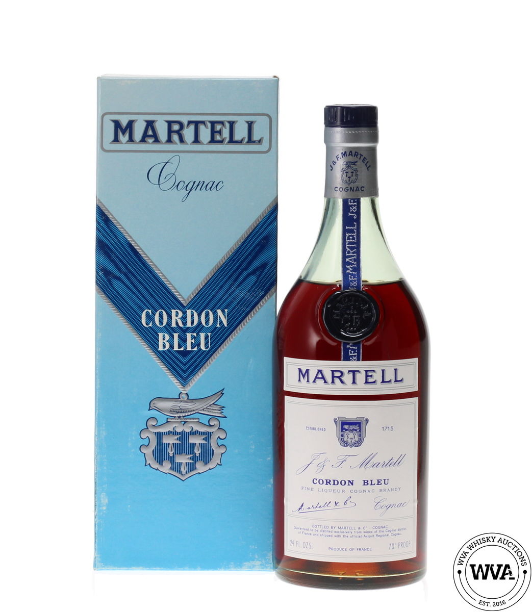 MARTELL CORDON BLEU COGNAC 1970's 24flozs