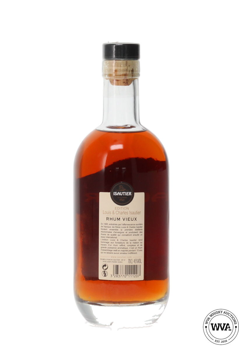 ISAUTIER RUM LOUIS & CHARLES EDITION