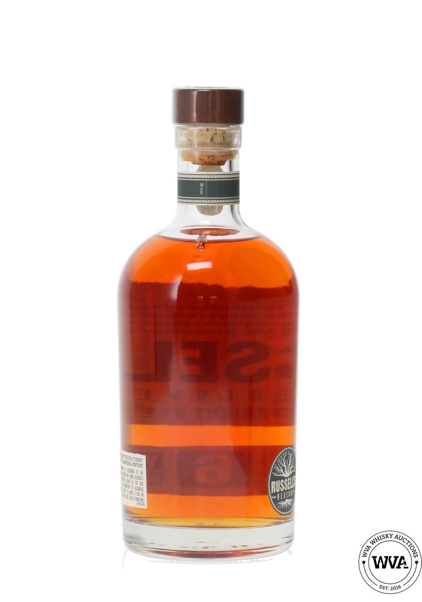 WILD TURKEY RUSSELL'S RESERVE 6 YEAR OLD RYE WHISKEY