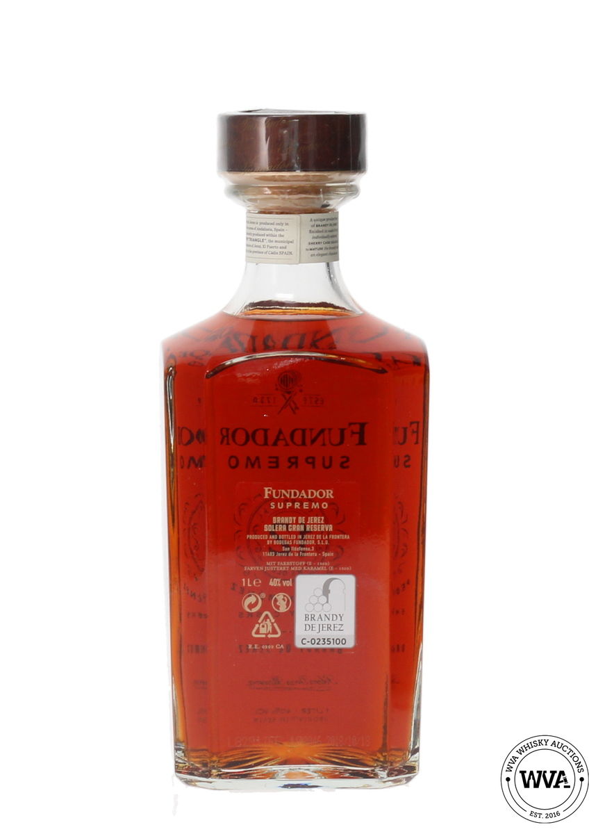 FUNDADOR SUPREMO 12 YEAR OLD BRANDY