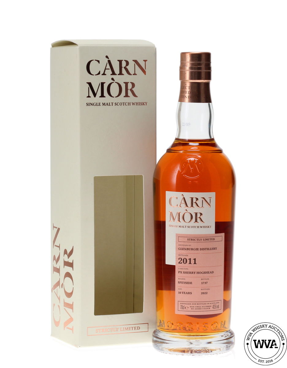 GLENBURGIE 10 YEAR OLD 2011 - CARN MOR STRICTLY LIMITED SERIES