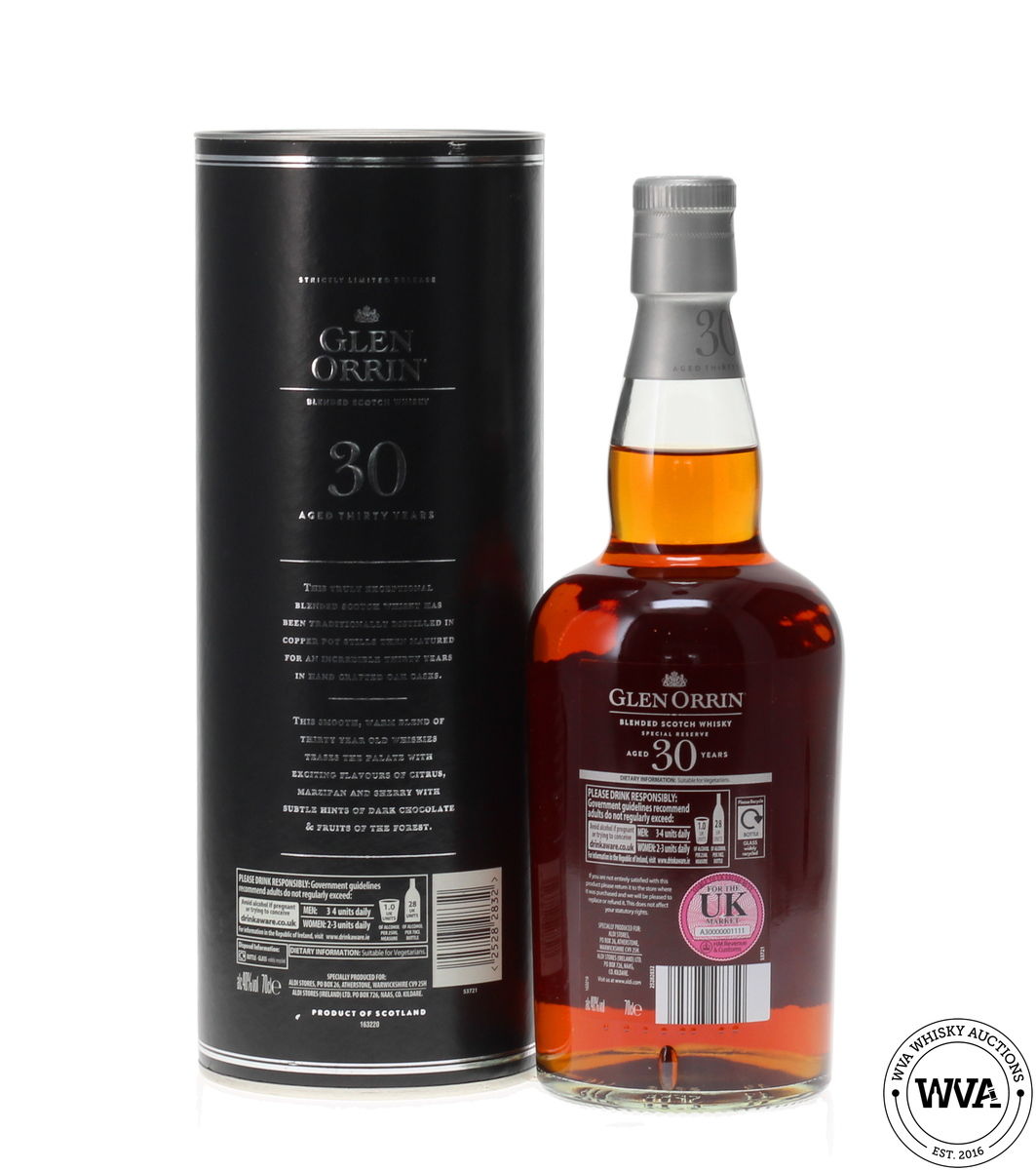 GLEN ORRIN 30 YEAR OLD - LIMITED RELEASE
