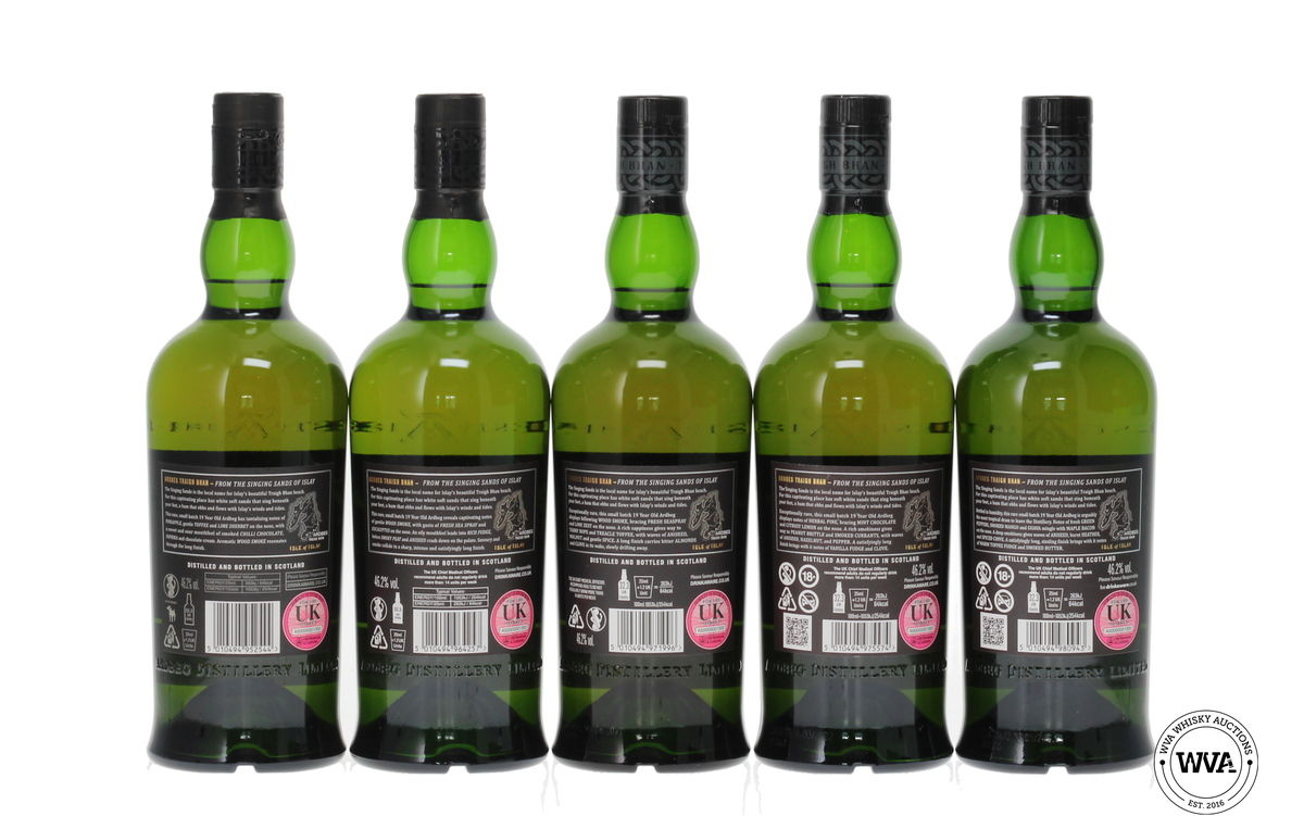 ARDBEG 19 YEAR OLD TRAIGH BHAN SET 1-5
