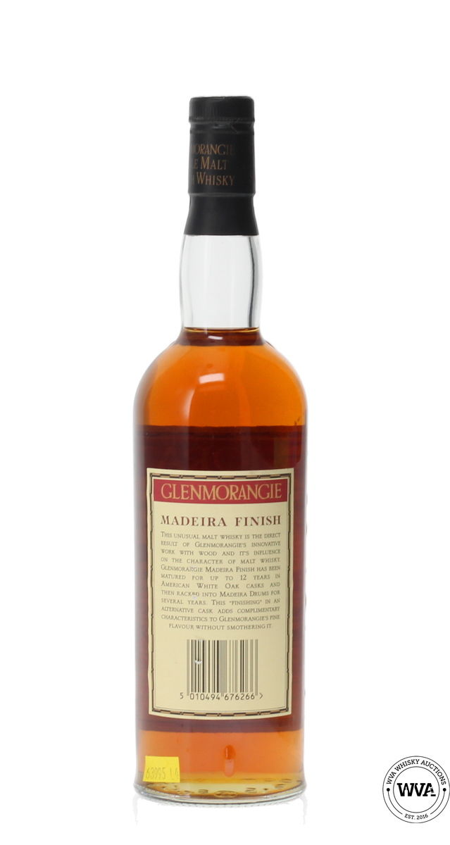 GLENMORANGIE MADEIRA FINISH 1990'S