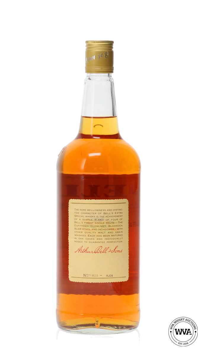 BELLS 1 LITRE - NAAFI STORES FOR H.M FORCES