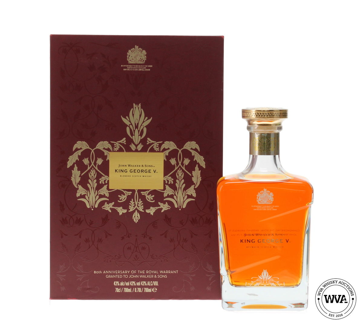 JOHNNIE WALKER - KING GEORGE V - LIMITED EDITION