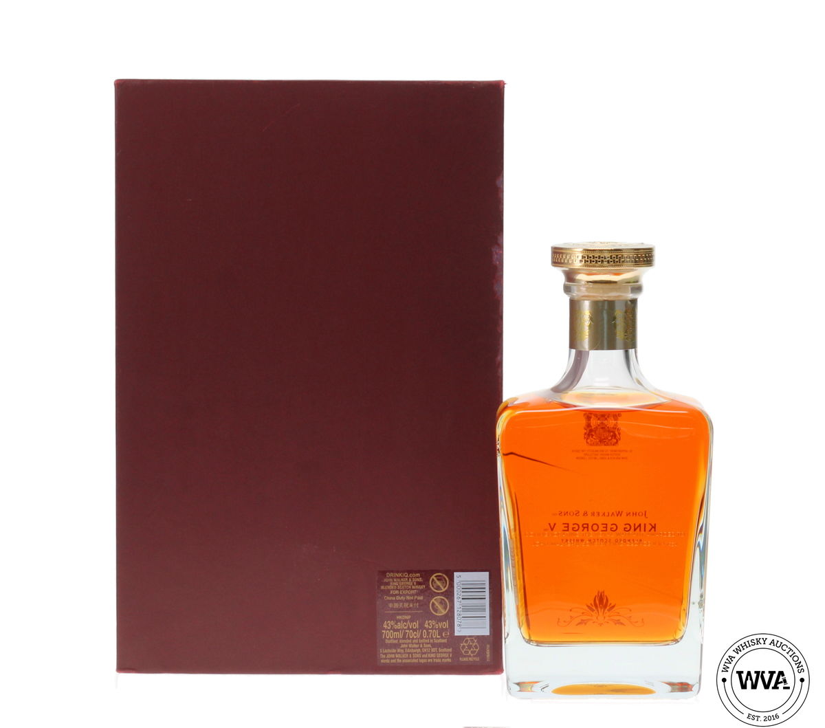 JOHNNIE WALKER - KING GEORGE V - LIMITED EDITION