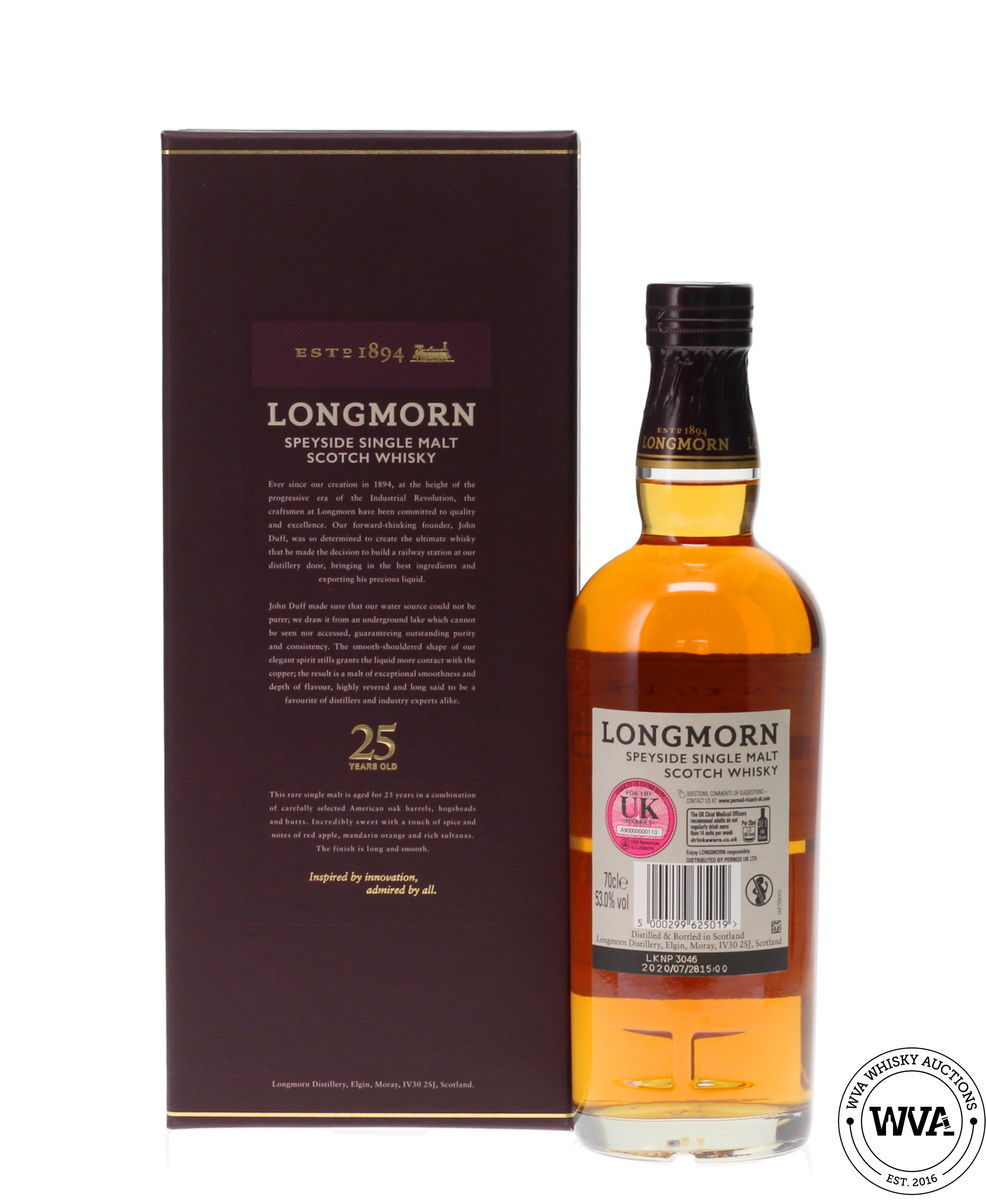 LONGMORN 25 YEAR OLD CASK STRENGTH LIMITED RELEASE