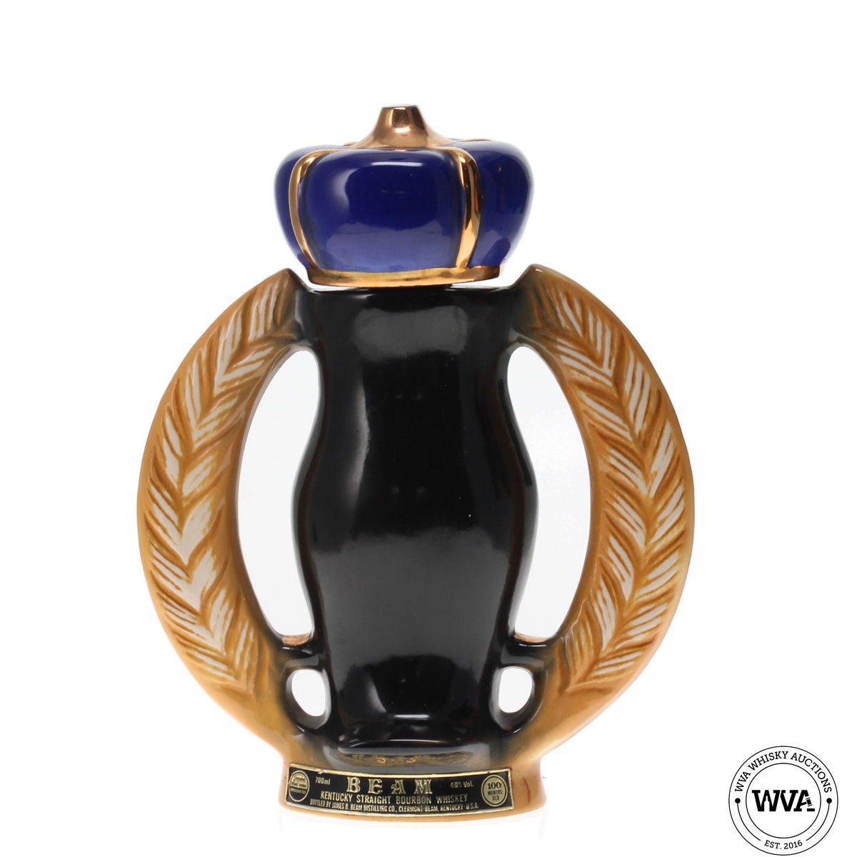 JIM BEAM L.V.N.H OWLS DECANTER - 100 MONTHS OLD