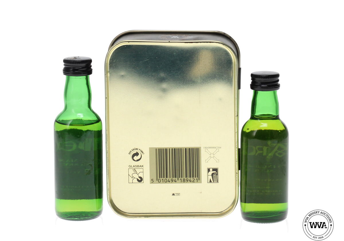 ARDBEG 10 & 17 YEAR OLD MINIATURES TIN