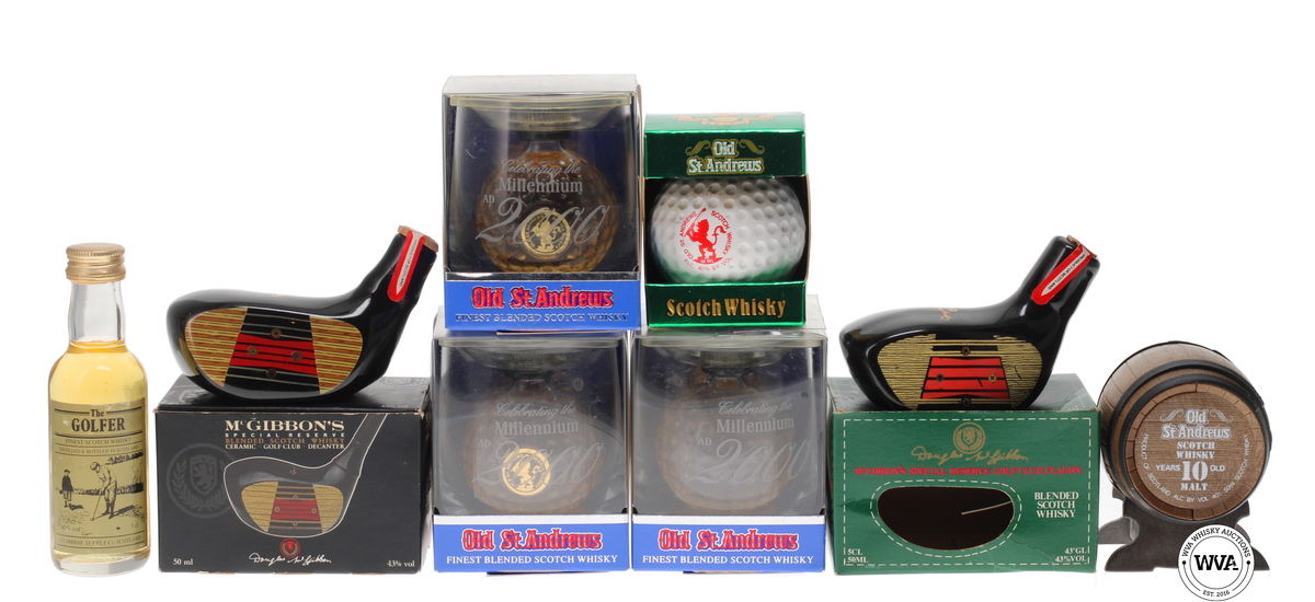 OLD ST ANDREWS WHISKY MINIATURES