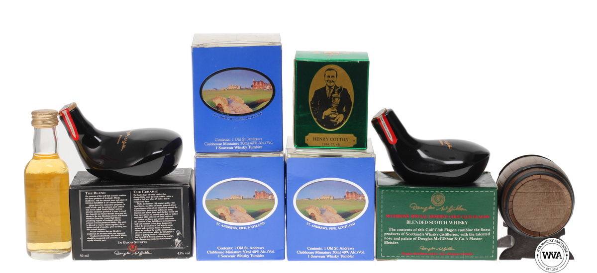 OLD ST ANDREWS WHISKY MINIATURES