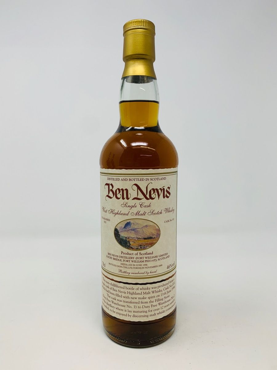 BEN NEVIS 1996 12 YEAR OLD SINGLE CASK #811