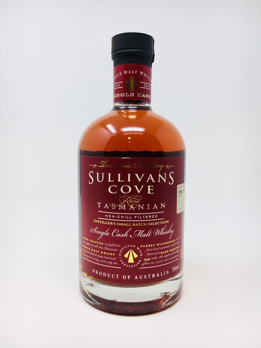 LOT 2318 - SULLIVANS COVE FRENCH OAK SINGLE CASK BOTTLE NUMBER 3 OF 35 (RESERVE PRICE £150.00)