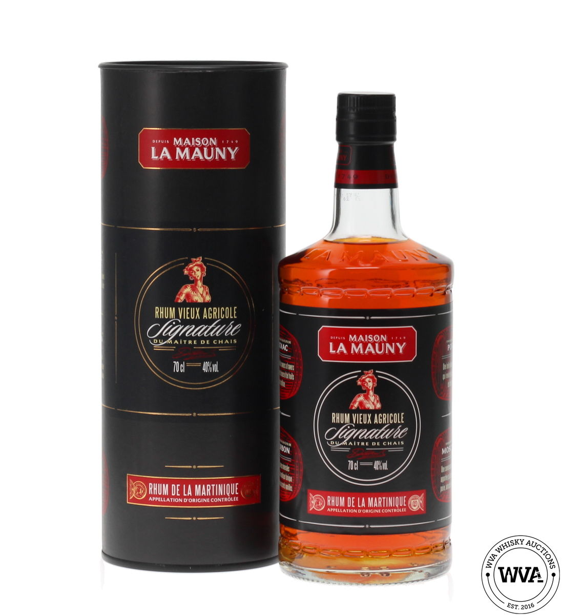 MAISON LA MAUNY RHUM VIEUX AGRICOLE SIGNATURE