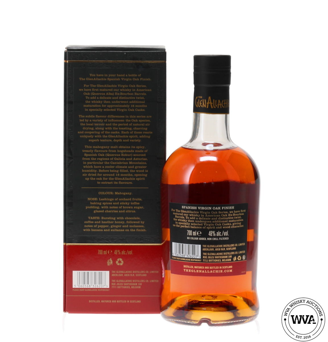 GLENALLACHIE 10 YEAR OLD SPANISH OAK FINISH